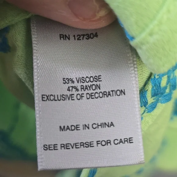 John Mark Multicolor Bohemian Blouse, Size 1X, NWT - Picture 5 of 5